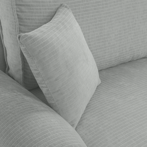 Narożnik z funkcją spania NABOO Tkanina Perla 25